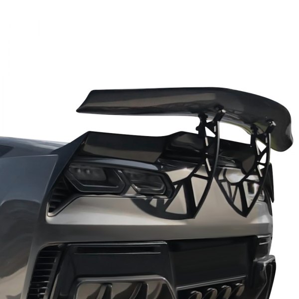 Ivan Tampi Customs® - XIK GT Series I Style Carbon Fiber Rear Spoiler with Aluminum Brackets