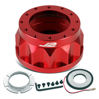 J2 Engineering® - Red Steering Wheel Hub Adapter