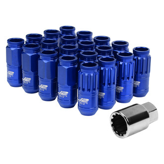 J2 Engineering® - Blue Cone Seat Open End Lug Wheel Installation Kit