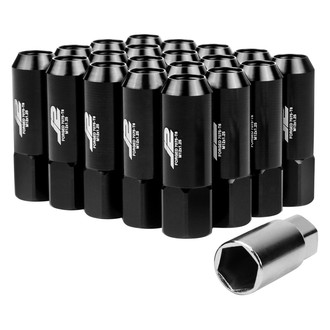 J2 Engineering® - Black Cone Seat Lug Nuts