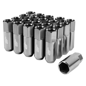 J2 Engineering® - Silver Cone Seat Lug Nuts