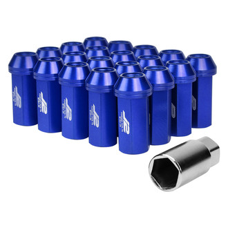 J2 Engineering® - Blue Cone Seat Closed End Lug Nuts
