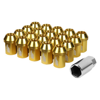 J2 Engineering® - Gold Cone Seat Closed End Lug Nuts