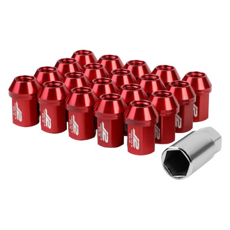 J2 Engineering® - Red Cone Seat Closed End Lug Nuts