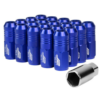 J2 Engineering® - Blue Cone Seat Closed End Lug Nuts