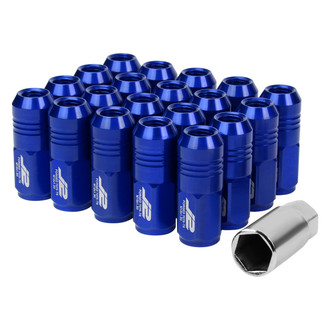 J2 Engineering® - Blue Cone Seat Closed End Lug Nuts