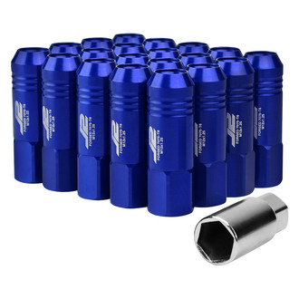 J2 Engineering® - Blue Cone Seat Open End Lug Nuts