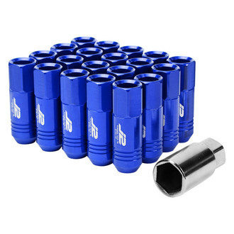 J2 Engineering® - Blue Cone Seat Open End Lug Nuts