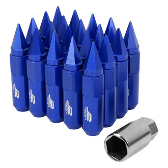 J2 Engineering® - Blue Cone Seat Spiked Lug Nuts