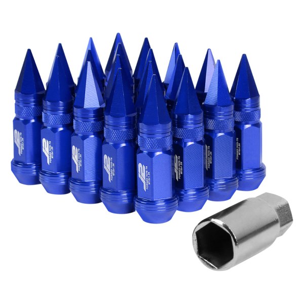 J2 Engineering® - Blue Cone Seat Spiked Lug Nuts