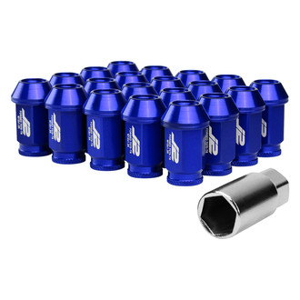 J2 Engineering® - Blue Cone Seat Open End Lug Nuts