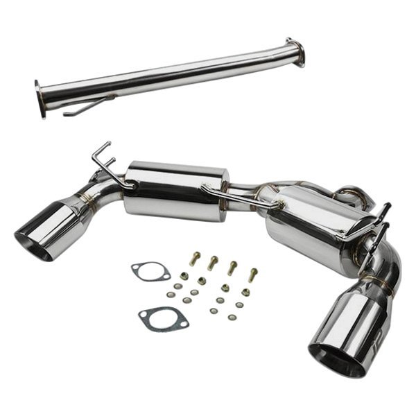 J2 Engineering® - Stainless Steel Cat-Back Exhaust System, Mitsubishi Evolution