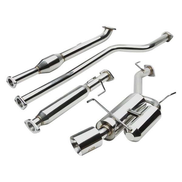 J2 Engineering® - Stainless Steel Cat-Back Exhaust System, Honda Accord