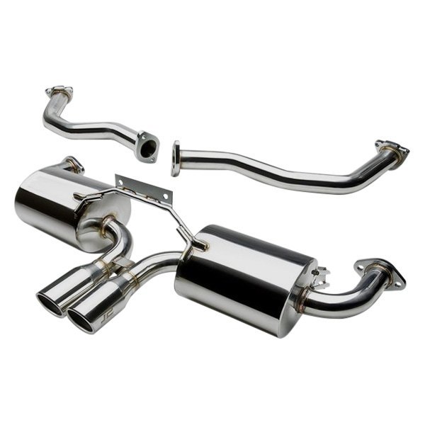 J2 Engineering® - Stainless Steel Cat-Back Exhaust System, Porsche Boxster