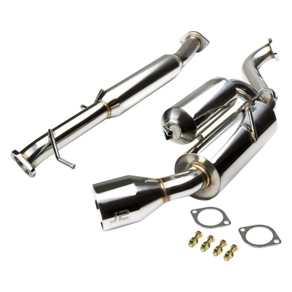 J2 Engineering® - Stainless Steel Cat-Back Exhaust System, Mazda Miata