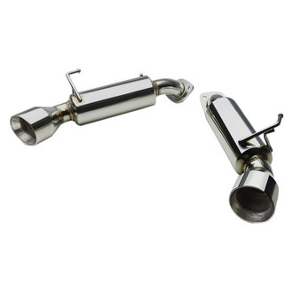 J2 Engineering® - Stainless Steel Axle-Back Exhaust System with Split Rear Exit