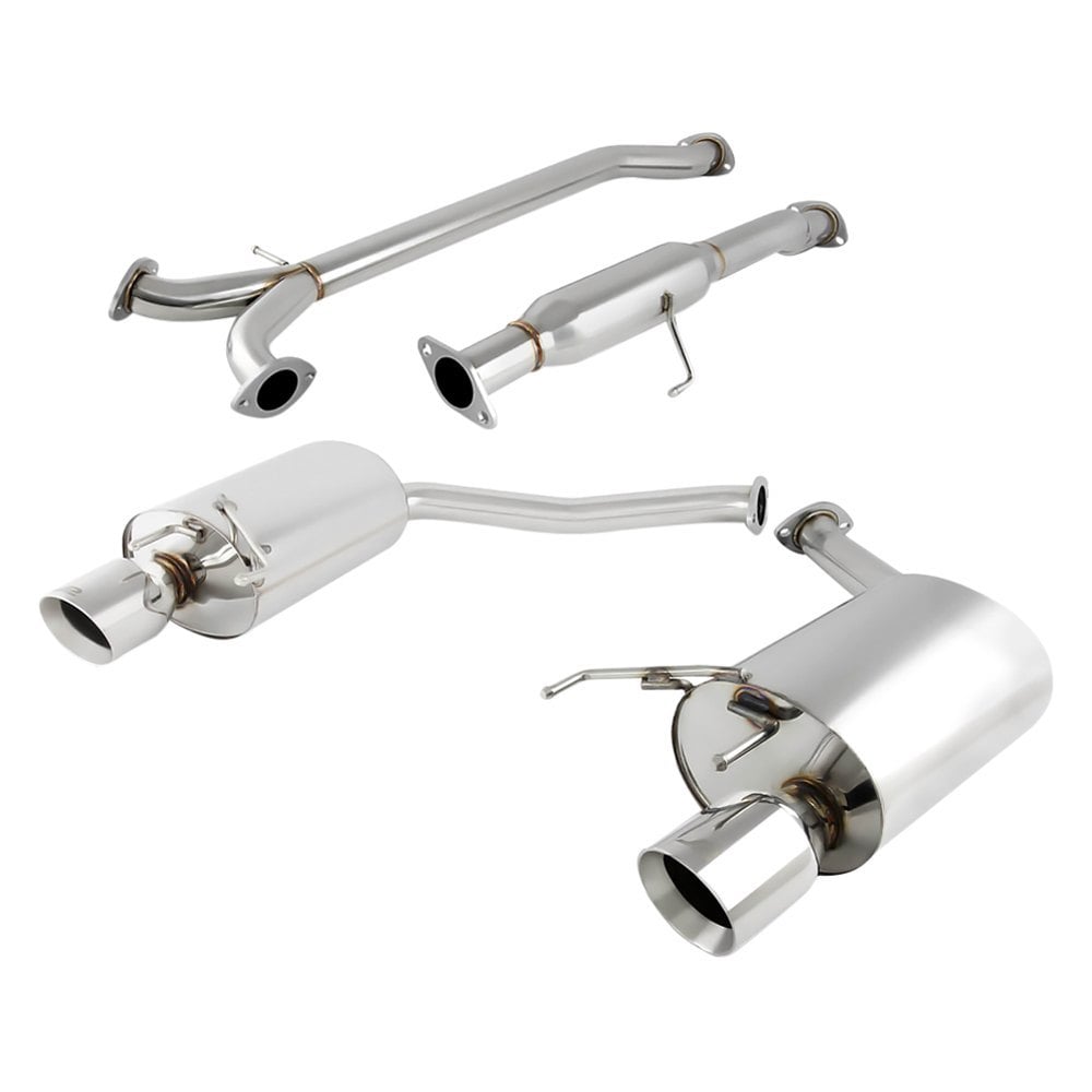 J2 Engineering® J2-CBE-OS-034 - Stainless Steel Cat-Back Exhaust System ...