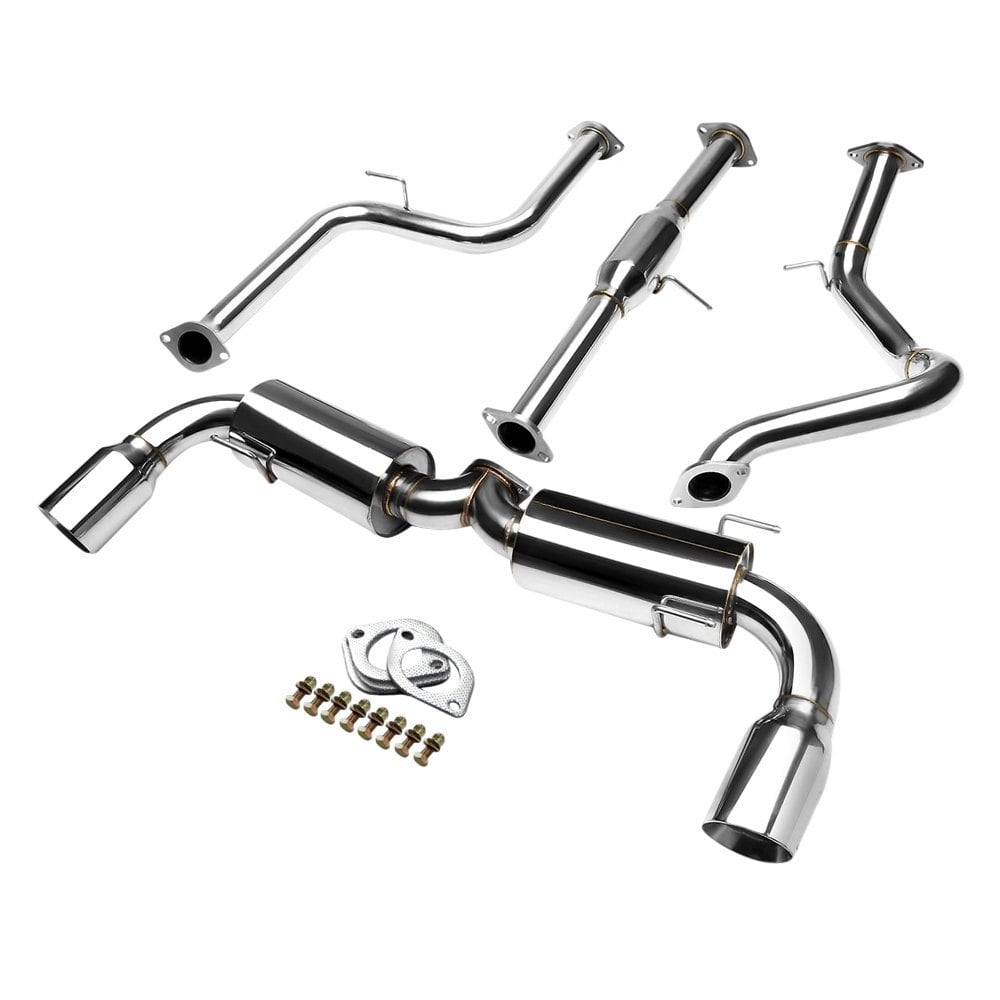 J2 Engineering® J2-CBE-OS-037 - Stainless Steel Cat-Back Exhaust System ...