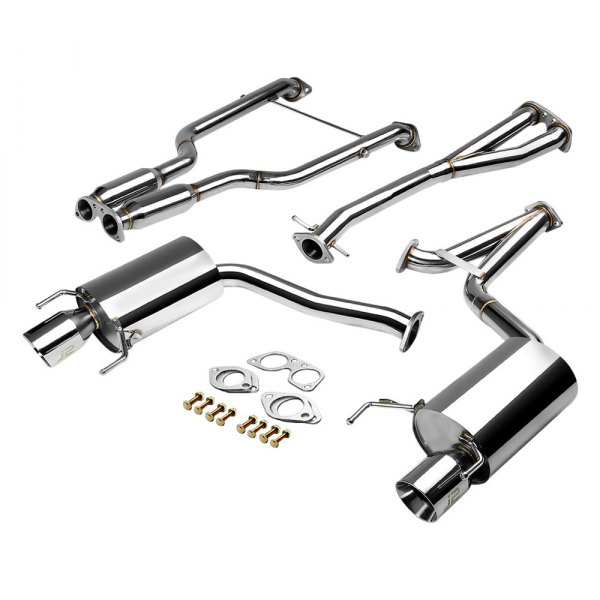 J2 Engineering® - Stainless Steel Cat-Back Exhaust System, Lexus IS