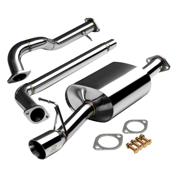 J2 Engineering® - Stainless Steel Cat-Back Exhaust System, Volkswagen Beetle