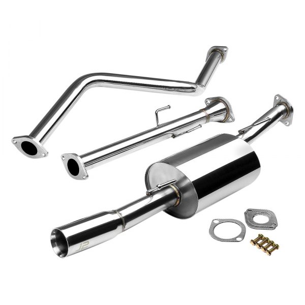 J2 Engineering® - Stainless Steel Cat-Back Exhaust System, Nissan Versa