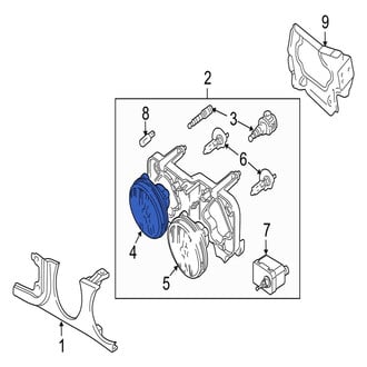 Jaguar OE - Front Headlight Lens