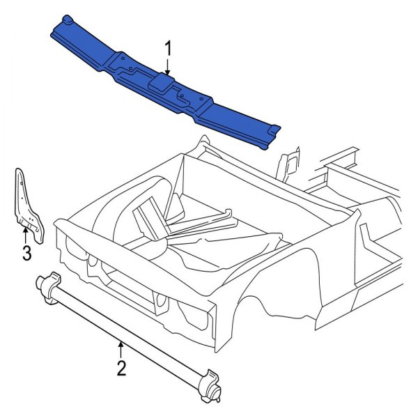 Radiator Support Tie Bar