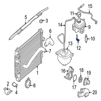Jaguar OE - Engine Coolant Level Sensor