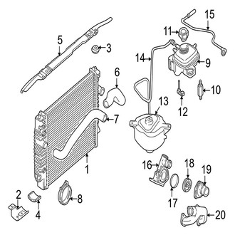 Jaguar OE - Cooling - Radiator & Components