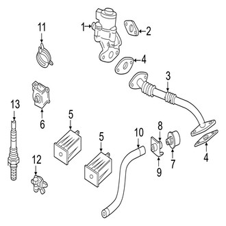 Jaguar OE - Emission System - Emission Components