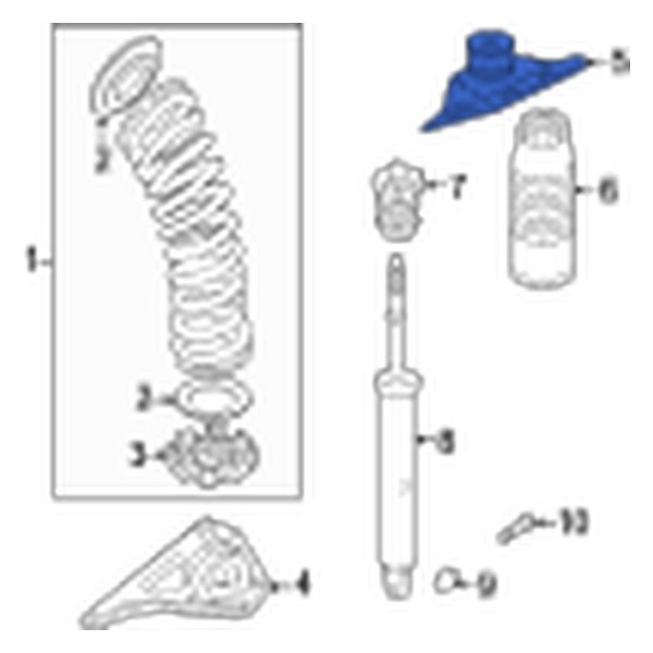 Suspension Shock Absorber Mount