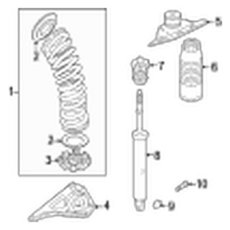 Jaguar OE - Front Suspension - Shocks & Components