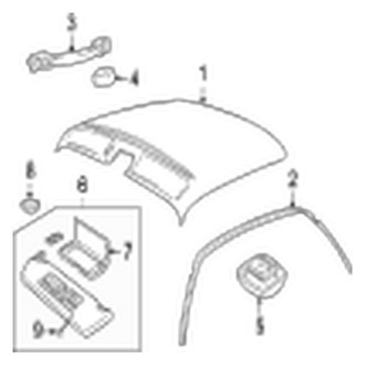 Jaguar OE - Roof - Interior Trim