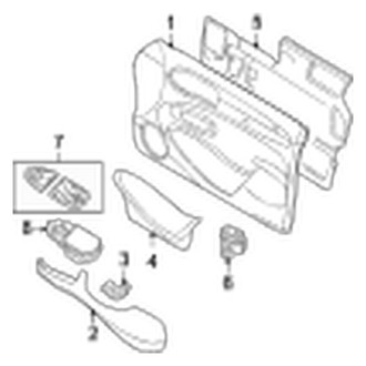 Jaguar OE - Rear Door - Interior Trim