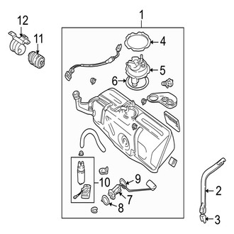 Jaguar OE - Fuel System Components