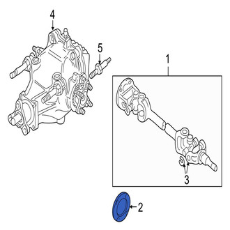 Jaguar OE - Rear Automatic Transmission Differential Carrier Bearing Shim
