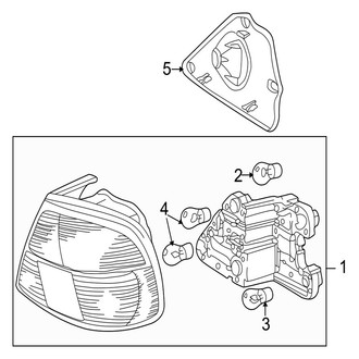 Jaguar OE - Rear Lamps - Tail Lamps