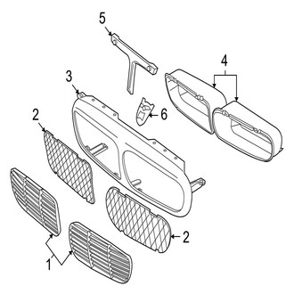 Jaguar OE - Grille & Components