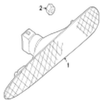 Jaguar OE - Front Lamps - Side Repeater Lamps