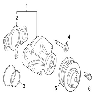 Jaguar OE - Cooling - Water Pump