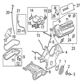 Jaguar OE - Engine Oil Drain Plug Gasket