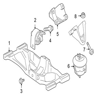 Jaguar OE - Engine & Transmission Mounting