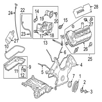 2007 Jaguar XJ-Type OEM Engine Parts | Rebuild Kits — CARiD.com