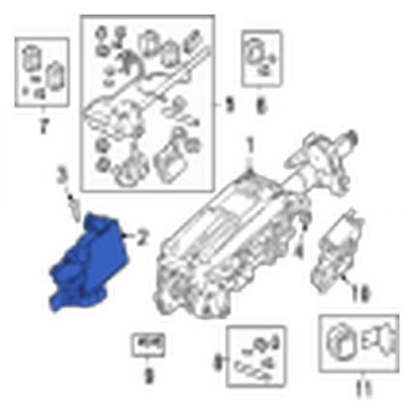Jaguar OE C2C25778 Steering Column Lock