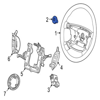 Jaguar OE - Steering Wheel Bolt