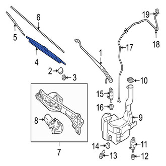 Jaguar OE - Right Wiper Blade