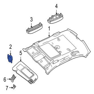 Jaguar OE - Headliner Clip