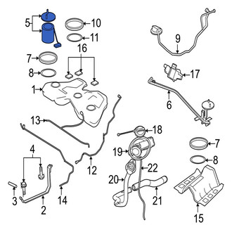 Jaguar OE - Fuel Pump and Sender Assembly