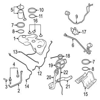 Jaguar OE - Fuel System Components (Federal)