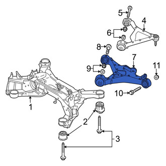 Jaguar OE - Rear Left Lower Suspension Control Arm